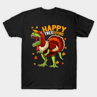 Happy Thanksgiving Turkey Costume Boys T-Shirt